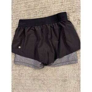 Lululemon Size 10 Shorts Black (BR)